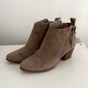 Sole Society Suede Booties